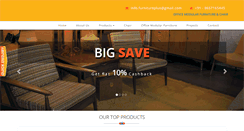 Desktop Screenshot of officemodularfurniture.co.in